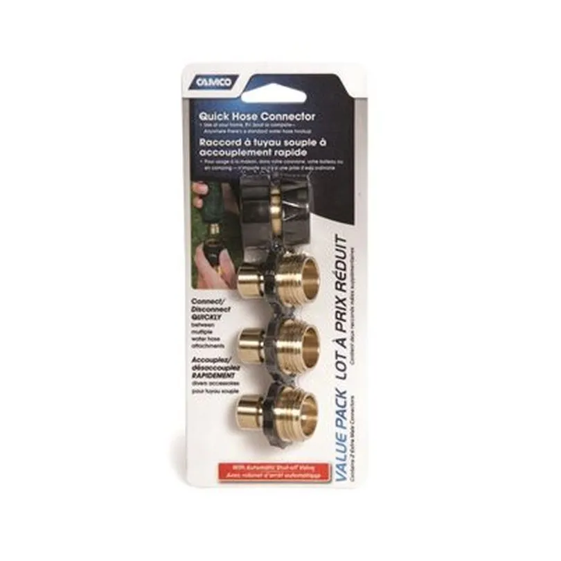QUICK HOSE CONNECTOR 3PK
